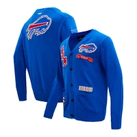 Cardigan boutonné Pro Standard Royal Buffalo Bills Prep pour hommes
