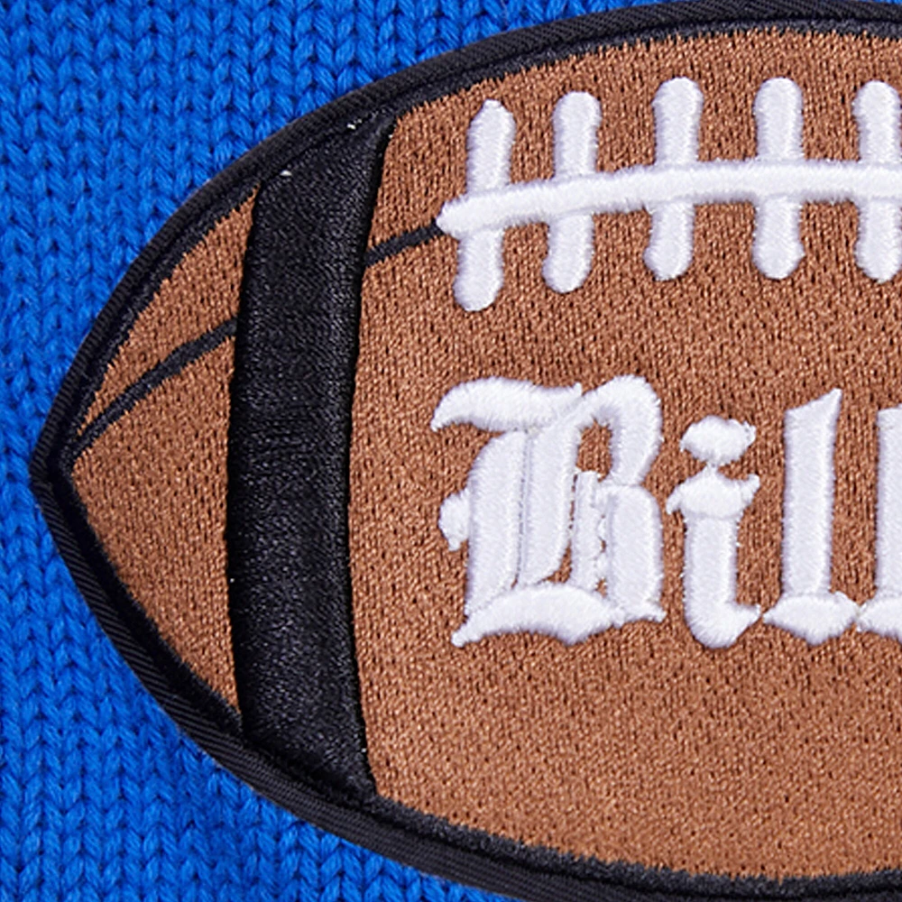 Cardigan boutonné Pro Standard Royal Buffalo Bills Prep pour hommes