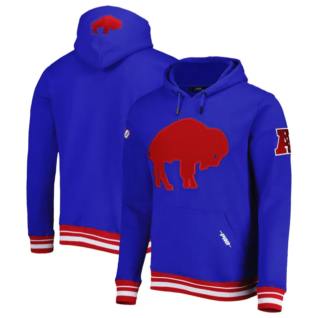 Lids Buffalo Bills Mitchell & Ness Washed Short Sleeve Pullover Hoodie -  Royal