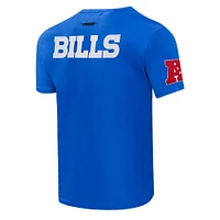 Men's Pro Standard Royal Buffalo Bills Retro Striper T-Shirt