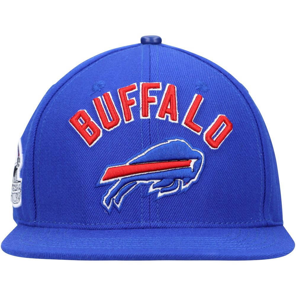 Pro Standard Unisex Buffalo Bill Snapback Hat in Royal Blue