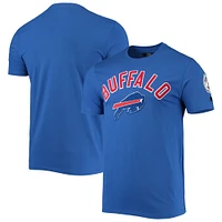 Men's Pro Standard Royal Buffalo Bills Team Classic Bristle Slim-Fit T-Shirt