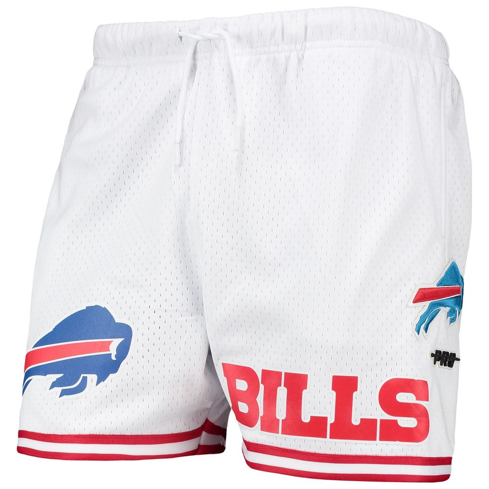 Pro Standard Men's Pro Standard White/Red Buffalo Bills Mesh Shorts