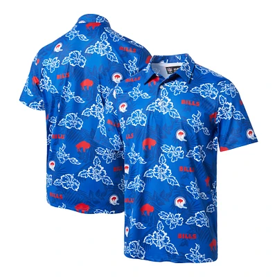 Polo Reyn Spooner Royal Buffalo Bills Throwback Pua Performance pour hommes