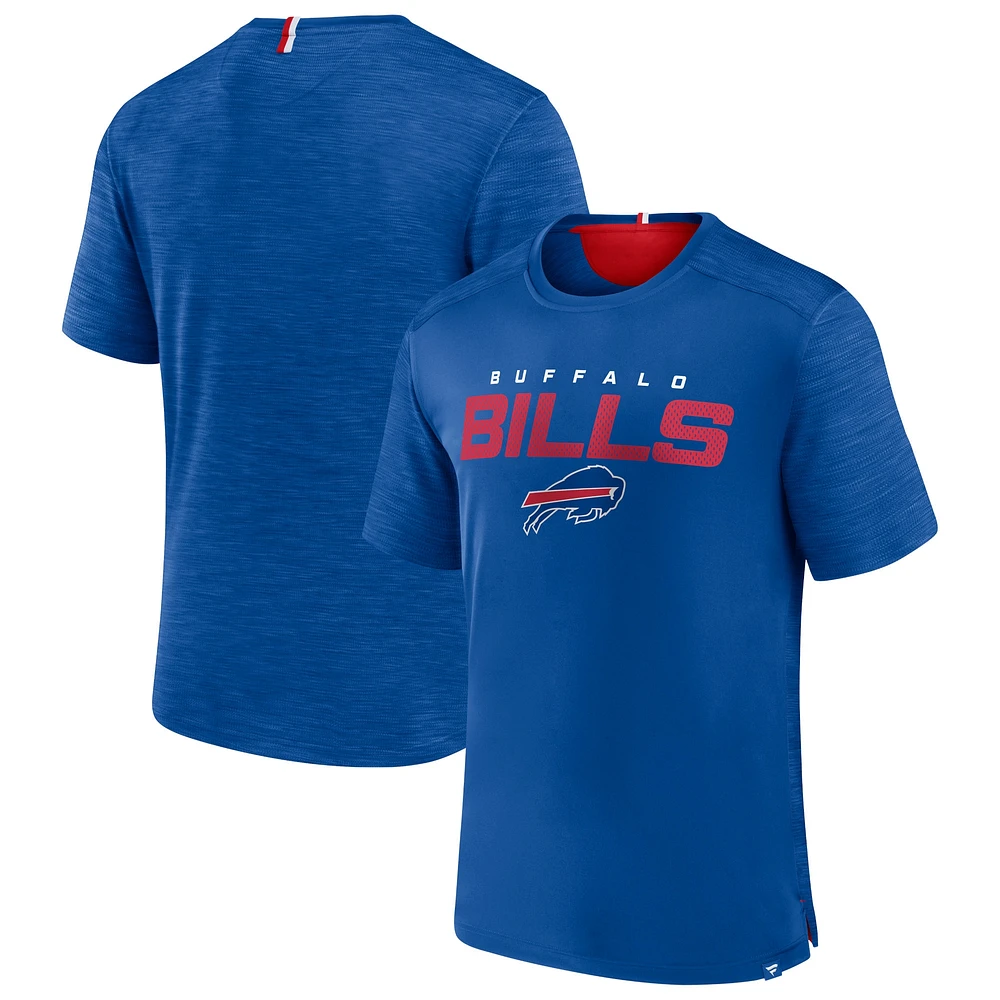 T-shirt pour homme Royal Buffalo Bills Defender Evo