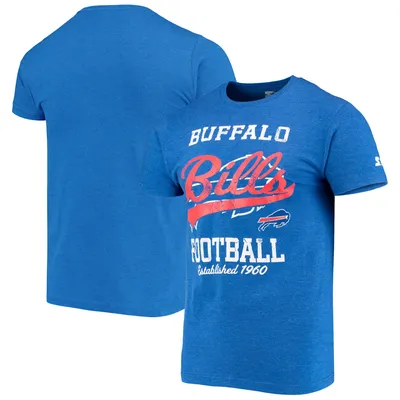 Unisex Fanatics Signature Royal Buffalo Bills Super Soft Short Sleeve T-Shirt Size: Small