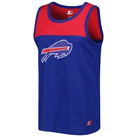 Débardeur Starter Royal/Rouge Buffalo Bills Logo Touchdown pour homme