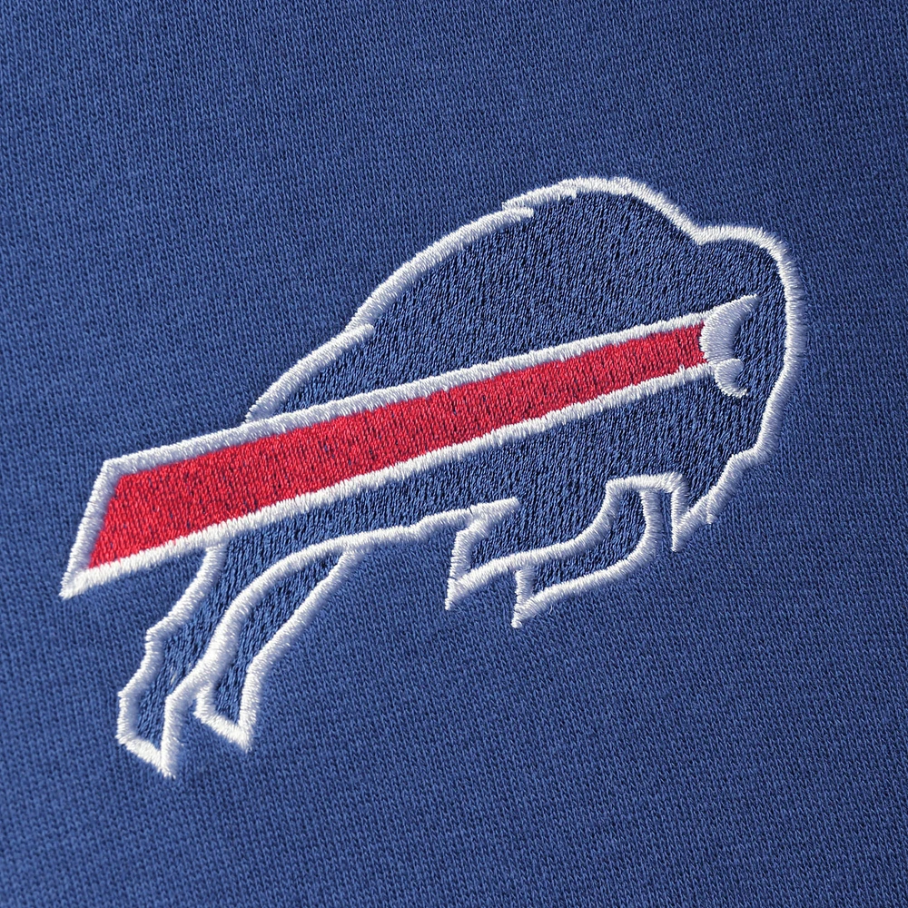 Sweat à capuche avec fermeture éclair et blocs de couleurs pour homme Starter Royal/Rouge Buffalo Bills Playoffs