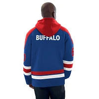 Men's Starter  Royal Buffalo Bills Fashion Jersey Hoodie