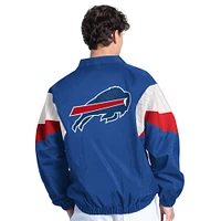 Men's Starter Royal Buffalo Bills Yard Line Full-Zip Jacket