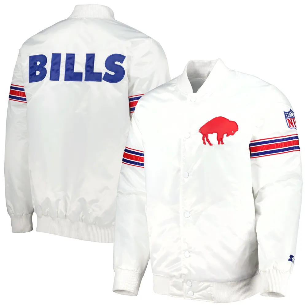 New York Giants Starter The Power Forward Full-Snap Jacket - White