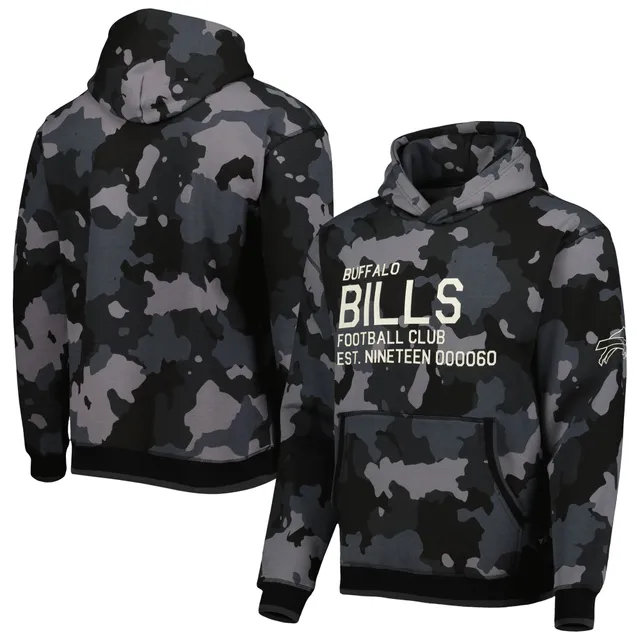 Buffalo Bills Reflective Standing Buffalo Logo Hoodie