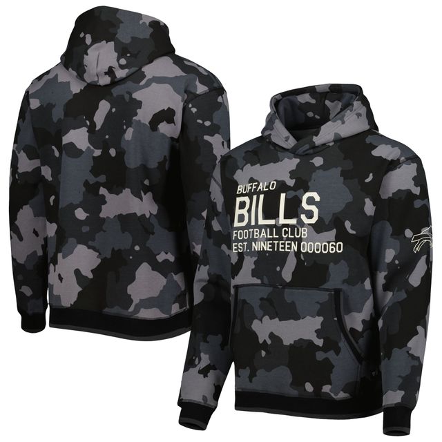 Sweat à capuche camouflage The Wild Collective Buffalo Bills pour homme