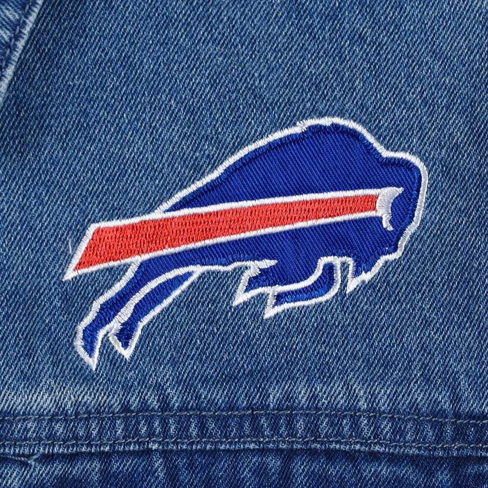 Unisex Buffalo Bills Mafia Wild Collective Hooded Denim Jacket