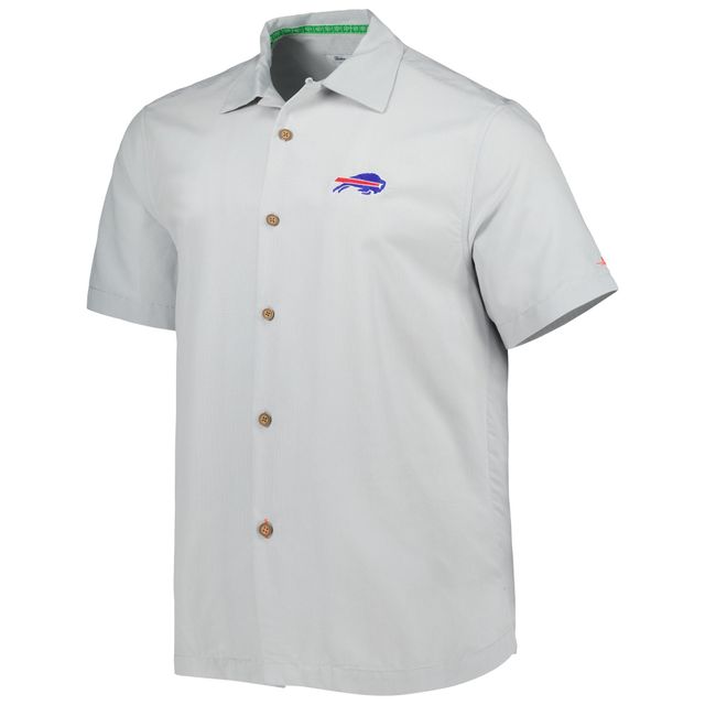 Chemise boutonnée Tommy Bahama Buffalo Bills Coconut Point Frondly Fan Camp IslandZone pour homme