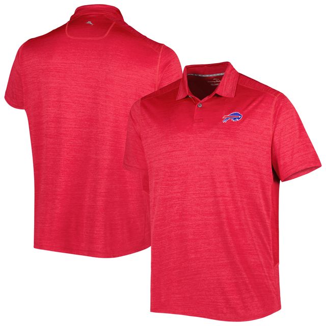 Polo Tommy Bahama Red Buffalo Bills Delray Frond IslandZone pour homme