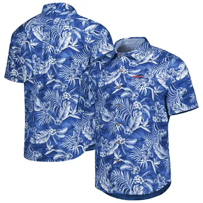 Buffalo Bills Tommy Bahama Baja Mar Throwback Woven Button-Up