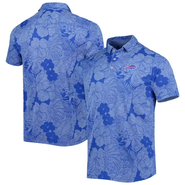 Buffalo Bills White Floral Button Up Shirt