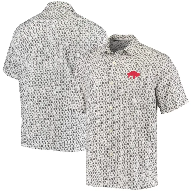 Antigua Buffalo Bills Royal/White Structure Long Sleeve Woven Button-Down  Shirt