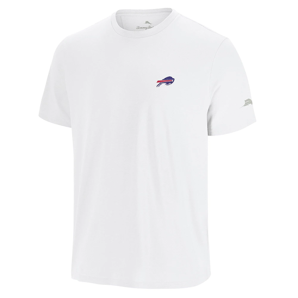 Men's Tommy Bahama White Buffalo Bills Sport Torchdown Graphic T-Shirt