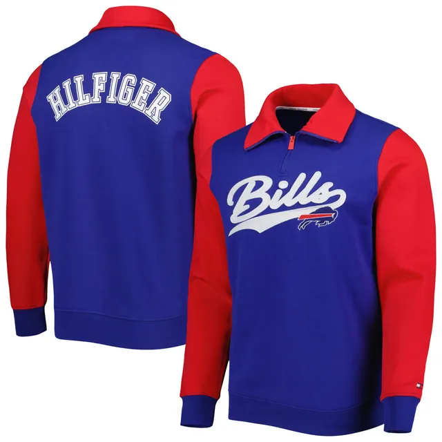 Buffalo Bills Neutral Colour Wordmark Long Sleeve T-Shirt - Mens