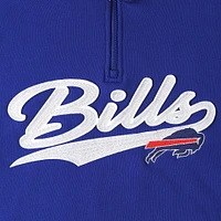 Sweat Tommy Hilfiger Homme Royal/Rouge Buffalo Bills Aiden Quarter-Zip