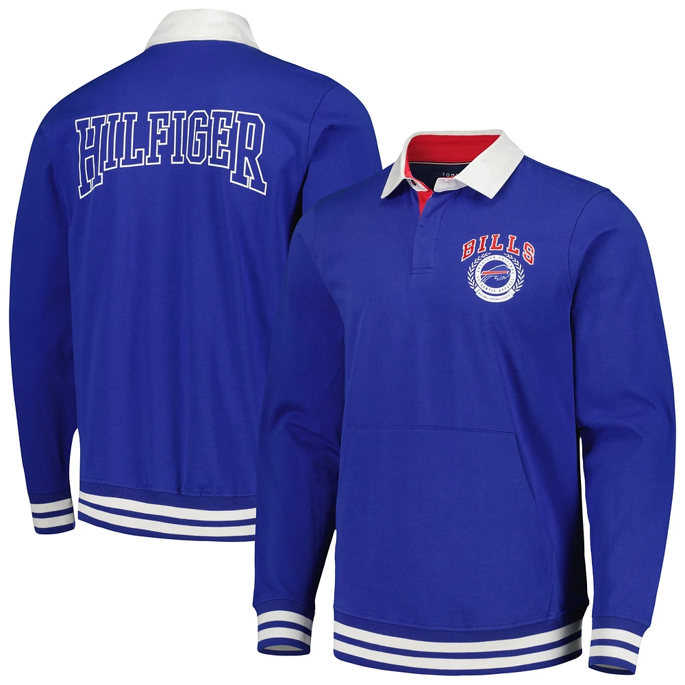 Men's Tommy Hilfiger Royal Buffalo Bills Cody Long Sleeve Polo