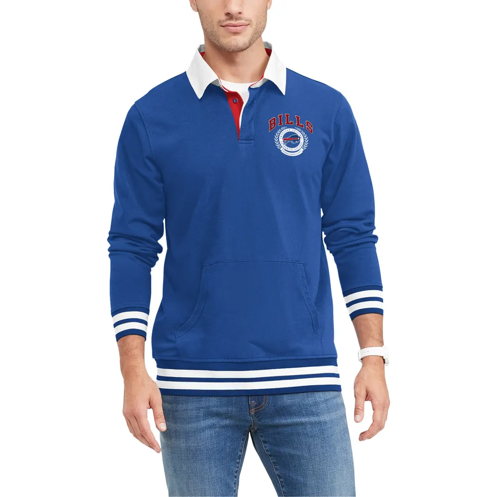 Tommy Hilfiger Royal Buffalo Bills Cody Rugby pour homme - Polo à manches longues