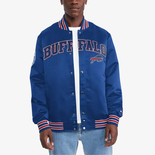 Men's Tommy Hilfiger Royal Buffalo Bills Full-Zip Varsity Jacket