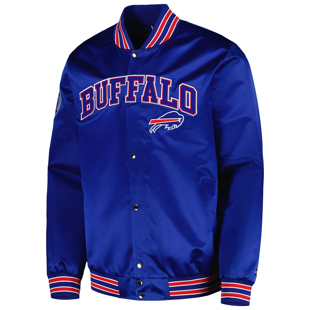 Veste Tommy Hilfiger Royal Buffalo Bills Elliot Varsity Full-Snap pour homme