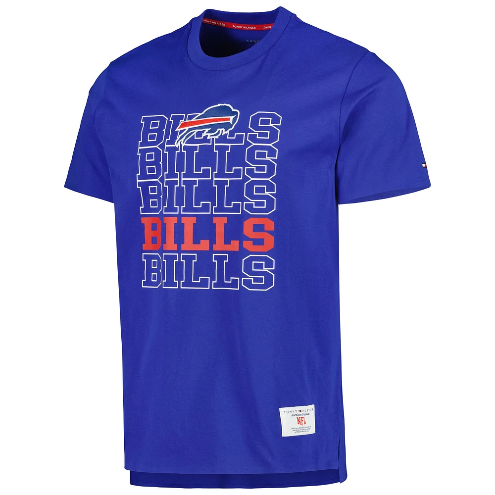 T-shirt Tommy Hilfiger Royal Buffalo Bills Liam pour homme