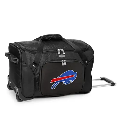 Buffalo Bills MOJO 22" 2-Wheeled Duffel Bag - Black