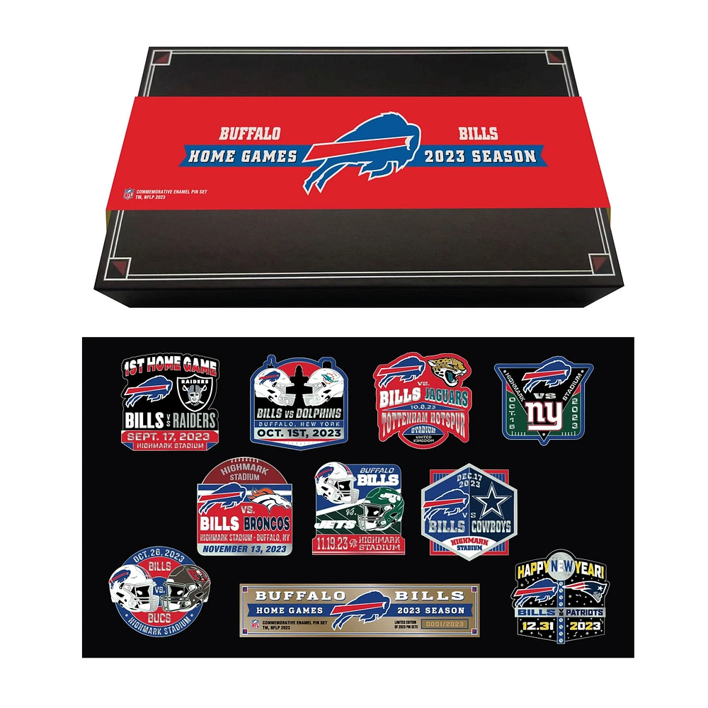 Ensemble de collection de pin MOJO Buffalo Bills 2023 Game Day