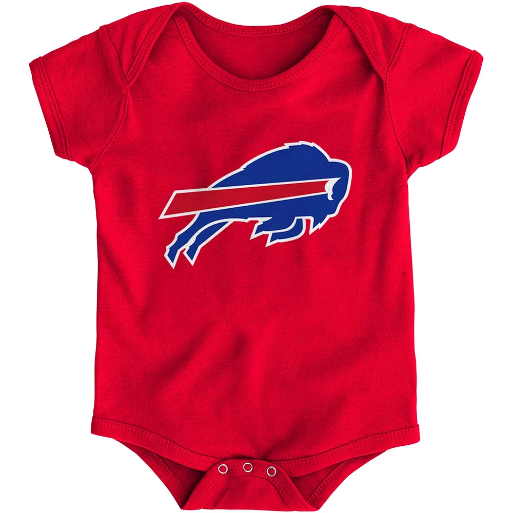 Body rouge avec logo de l'équipe des Buffalo Bills pour nouveau-né et bébé