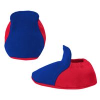 Newborn & Infant Royal/Red Buffalo Bills 3-Piece Little Champ Bodysuit Bib Booties - Set