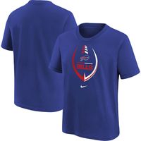 Preschool Nike Royal Buffalo Bills Icon Wordmark - T-Shirt