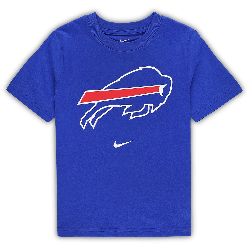 T-shirt préscolaire Nike Royal Buffalo Bills Team Wordmark