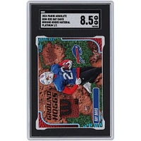 Ray Davis Buffalo Bills 2024 Panini Absolute Platinum Ground Hoggs Wilson Logo Football Relic #GHM-RDS #1/1 SGC Authentifiée 8.5 Rookie Card