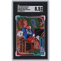 Ray Davis Buffalo Bills 2024 Panini Absolute Platinum Ground Hoggs Wilson Logo Football Relic #GHM-RDS #1/1 SGC Authentifiée 8.5 Rookie Card