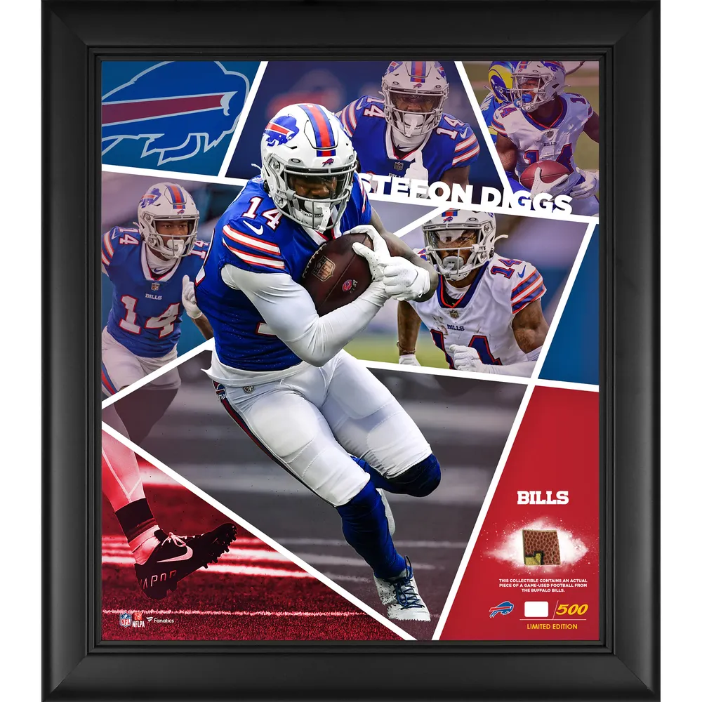 Lids Stefon Diggs Buffalo Bills Fanatics Authentic Framed 15 x 17 Player  Collage with a Piece of Game-Used Football