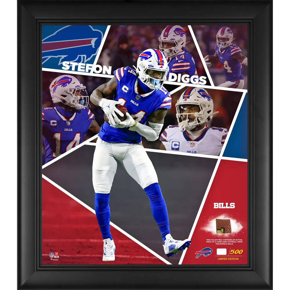  Buffalo Bills NFL Helmet Shadowbox w/Josh Allen card