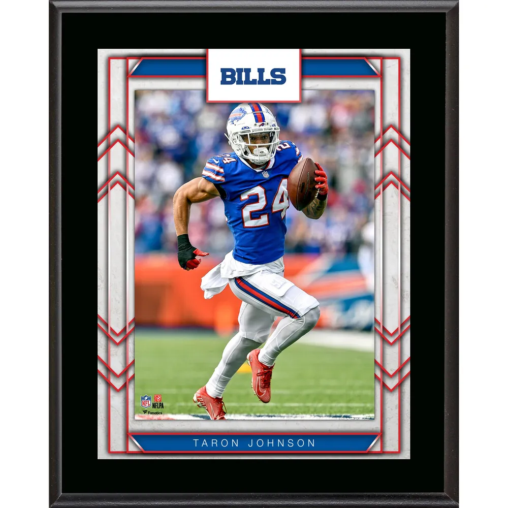 Lids Taron Johnson Buffalo Bills Fanatics Authentic Framed 10.5 x 13  Sublimated Player Plaque