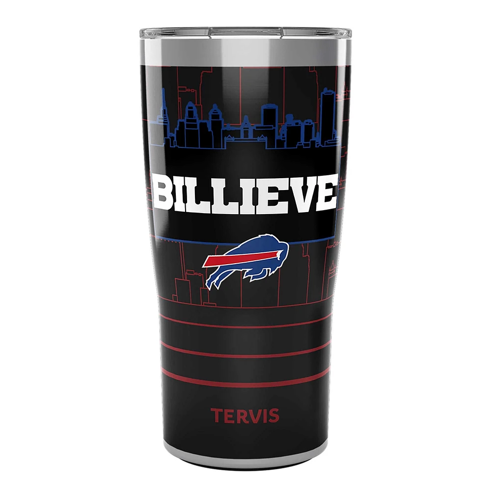 Billets de buffle Tervis 20oz. Gobelet en acier inoxydable avec couvercle coulissant Billieve