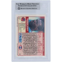 Thurman Thomas Buffalo Bills Autographié 1989 Pro Set Série 1 #32 Beckett Fanatics Witnessed Rookie Card Authentifié avec l'inscription "Bills Mafia"