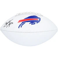 Thurman Thomas Buffalo Bills Autographed Franklin White Panel Football