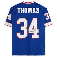 Thurman Thomas Buffalo Bills Autographed Royal Mitchell & Ness Authentic Jersey