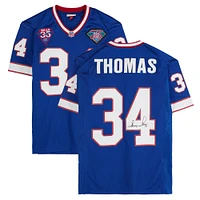 Thurman Thomas Buffalo Bills Autographed Royal Mitchell & Ness Authentic Jersey