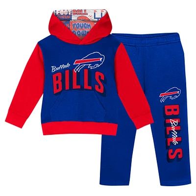 Ensemble sweat à capuche et pantalon en polaire pour tout-petit Buffalo Bills Coin Toss