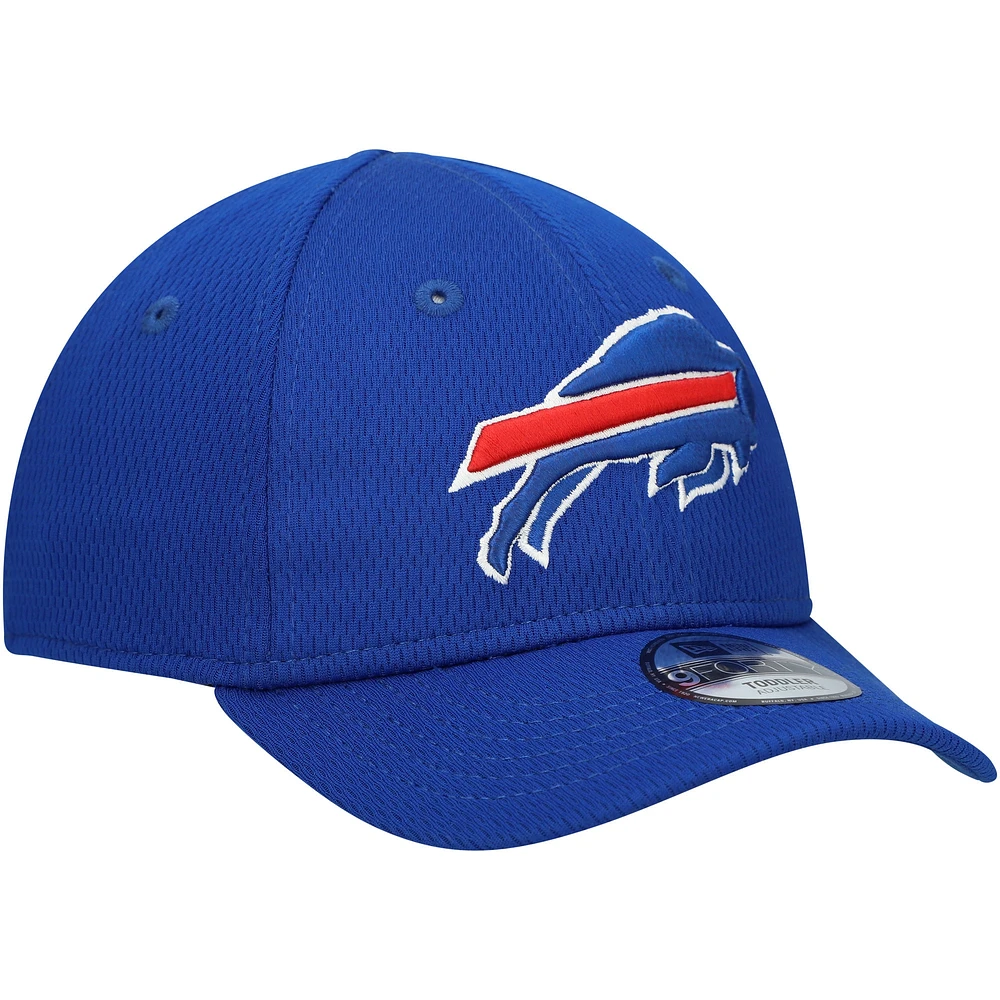 Casquette ajustable New Era Royal Buffalo Bills Main 9FORTY pour tout-petit