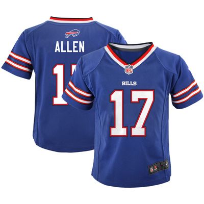 Toddler Nike Josh Allen Royal Buffalo Bills Game - Jersey